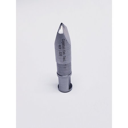 CRYSTAL CUT TOOL 40 Degree Included Angle with a .020 Radius 40x.020